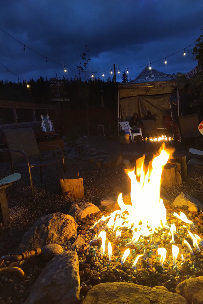 My Kind of Livable: A warm fire at a local dive tucked in the mountains of southwest Colorado.