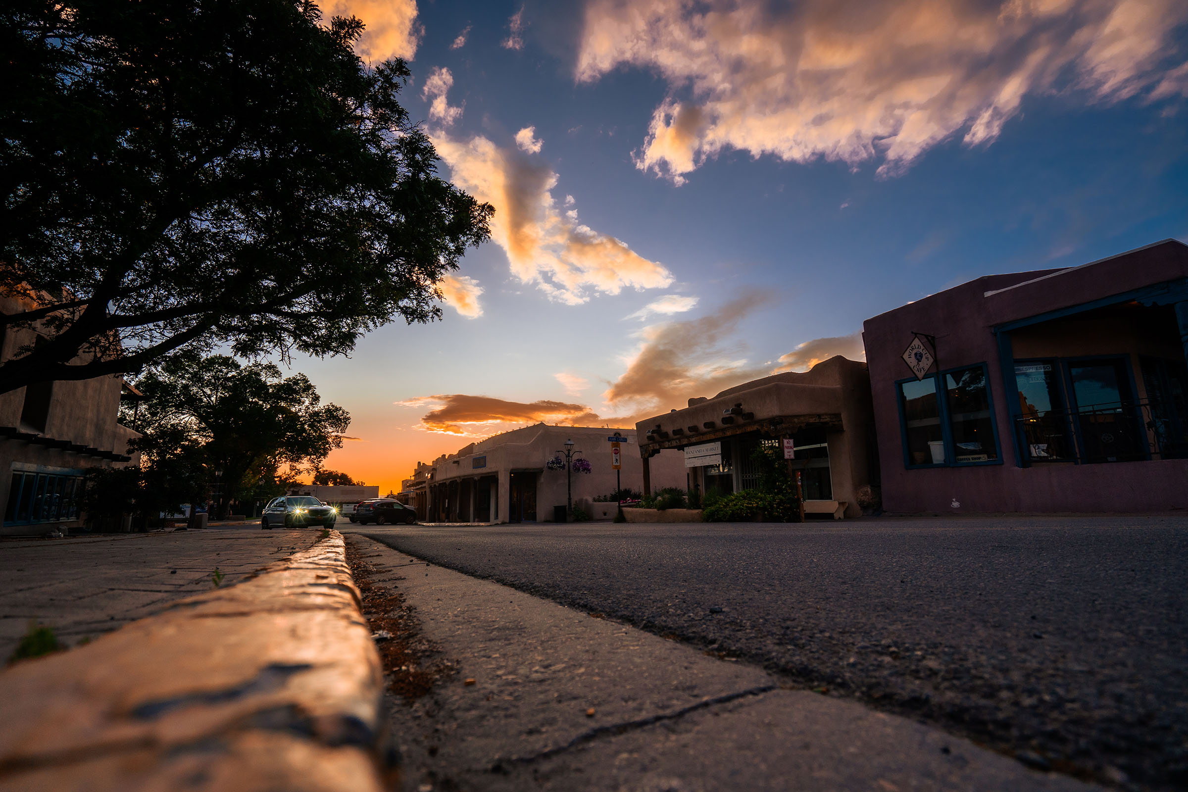 Taos street scene
